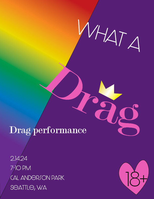 Drag Show Flyer